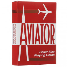 Карты для покера Aviator Красные